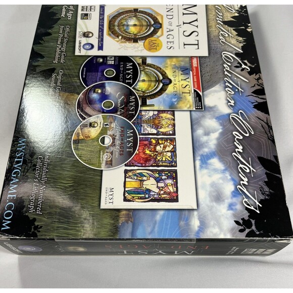 Myst V: End of Ages - Limited Edition PC Windows/Mac 2005 New Factory Sealed - Picture 9 of 12